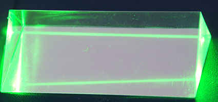 снимок лазерных лучей