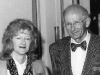 Frau Ch. Landscheidt, Dr. Th. Landscheidt and his colleague, Vienna conference, 1998
