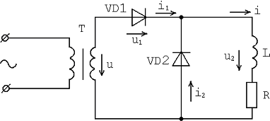 Схема выпрямителя на диодах
